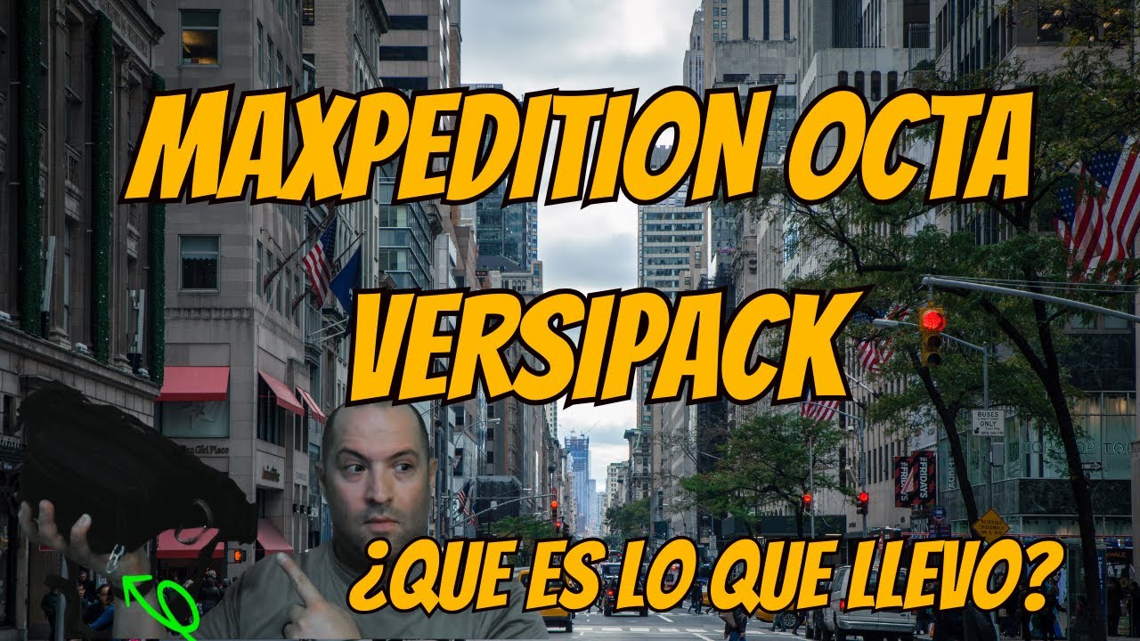 ¿Qué llevo en mi Maxpedition Versipack? EDC real, probado y funcional