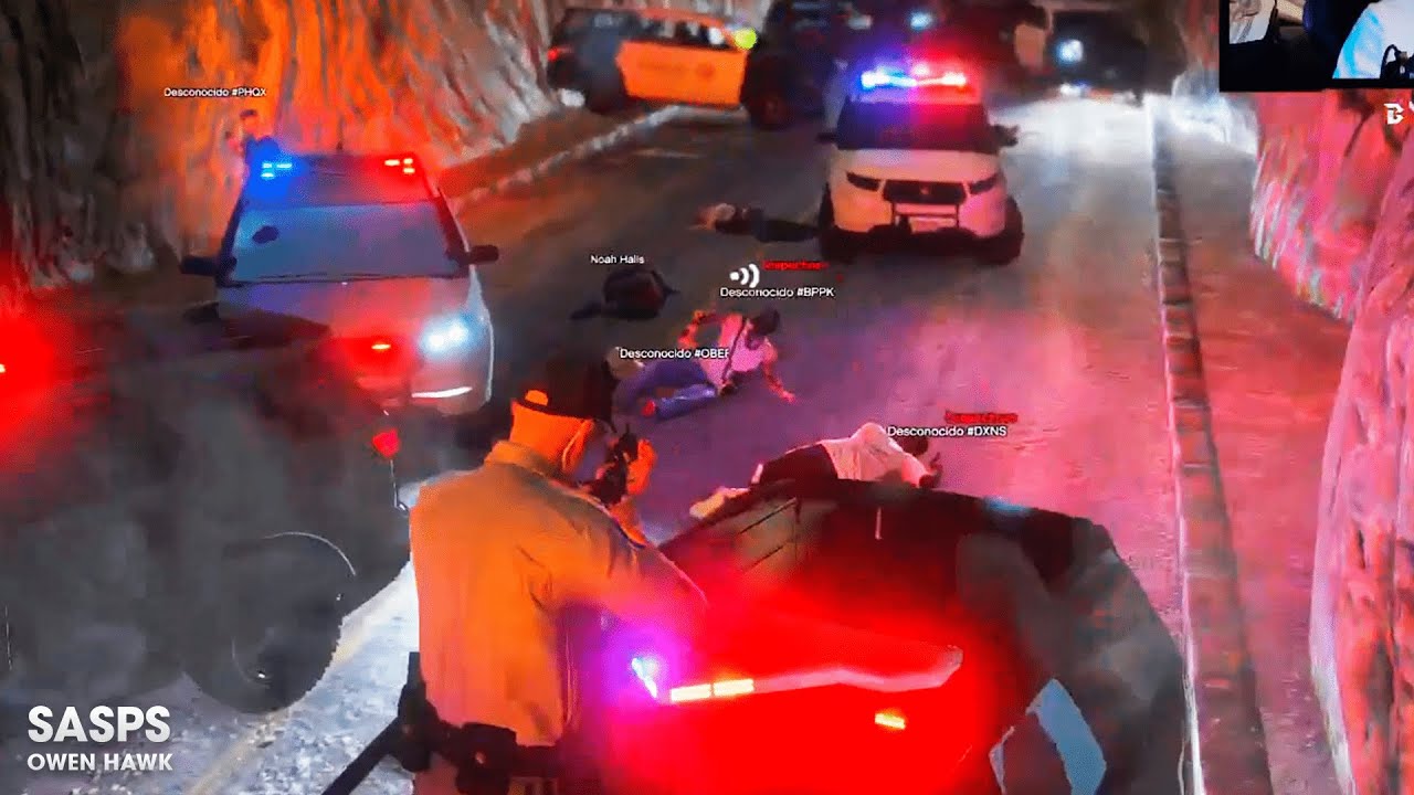 [GTAHUB] POV: Wardens son EMBOSCADOS en el Tunel de Paleto | ByFekfs