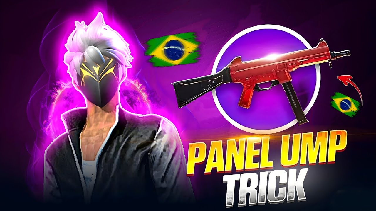 BRAZILIAN PLAYERS 🇧🇷 UMP HEADSHOT TRICK | SECRET AUTO HEADSHOT TRICK IN FREE FIRE