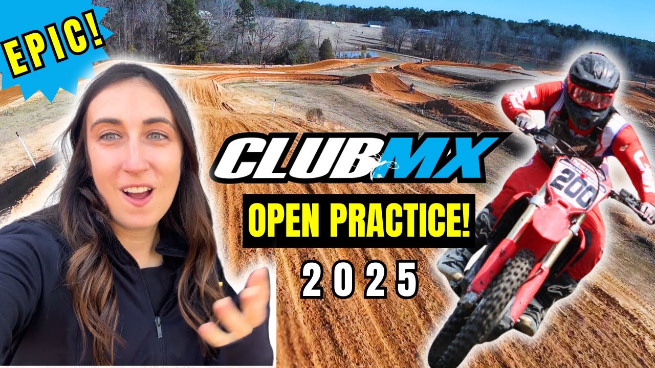 Club MX Open Practice 2025 | Epic Day Of Riding!