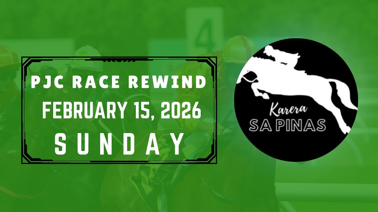 PJC RACE REWIND | FEBRUARY 15, 2026 | SUNDAY PJC RACING | Karera Sa Pinas