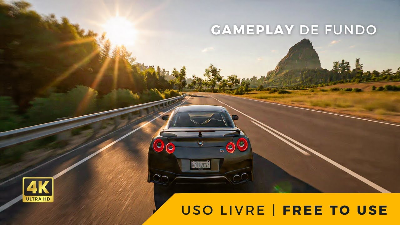 Gameplay de Fundo: Forza Horizon 3 (4K) | Use em Seus Vídeos