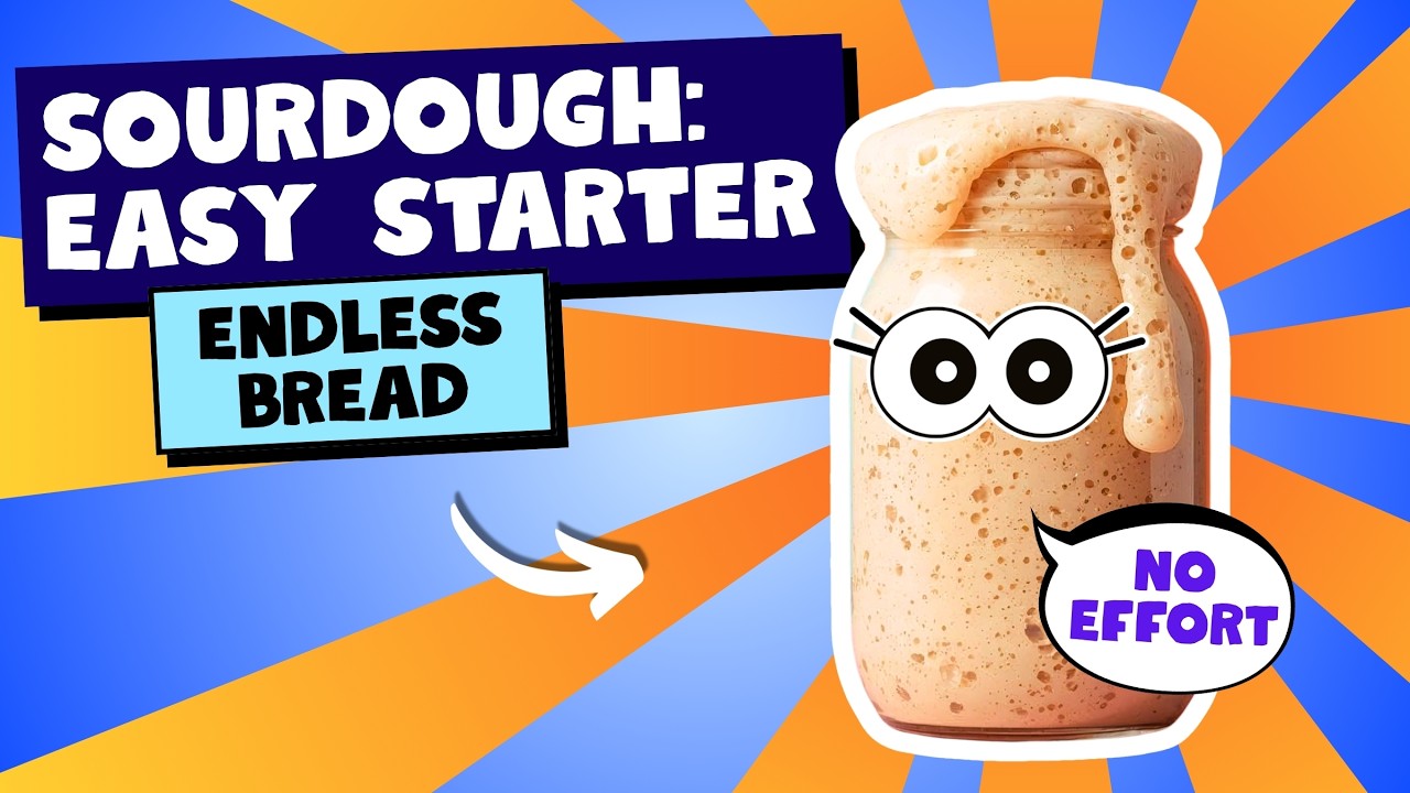 Sourdough Starter for Beginners (Just Flour + Water)