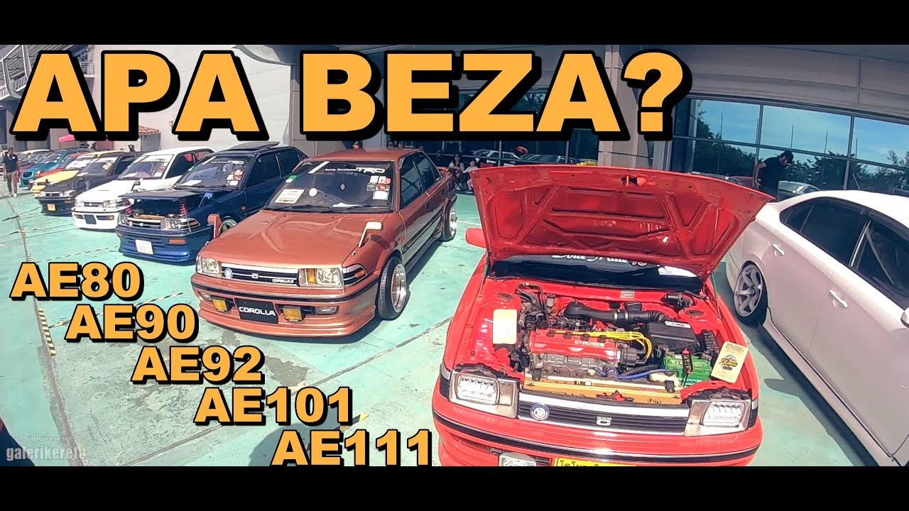 Toyota Corolla AE80, AE90, AE92, AE101, AE111. WHAT IS THE DIFFERENT?   VLOG