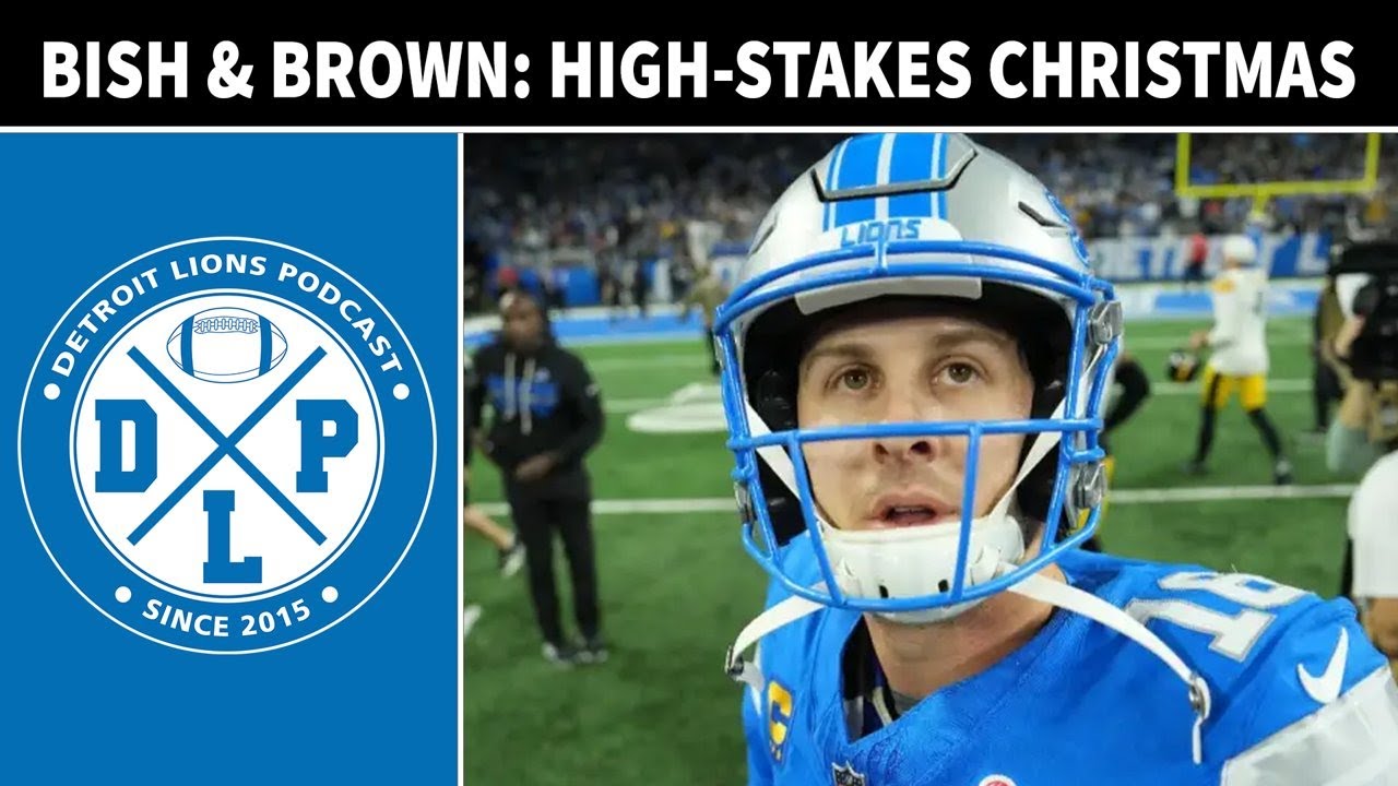 Биш и Браун: обвал в красной зоне, рождественские ставки | Подкаст Detroit Lions