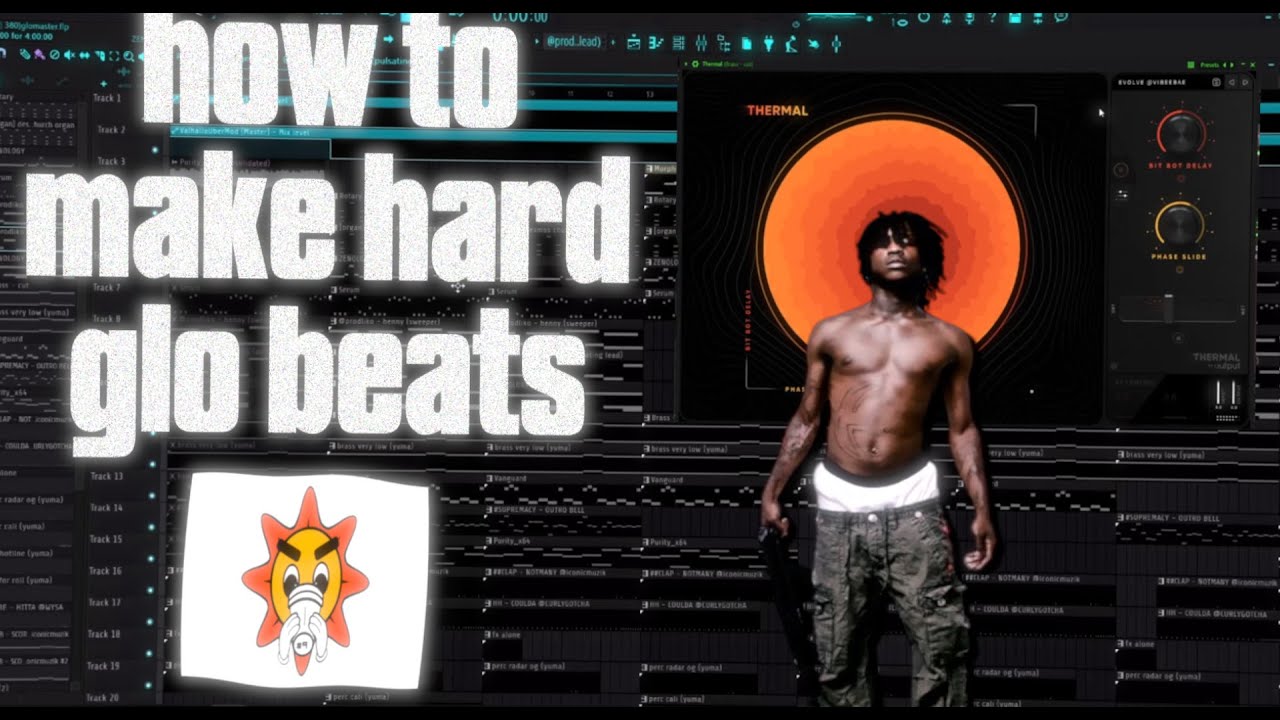 HOW TO MAKE HARD GLO BEATS FOR UNDERGROUND (2025)