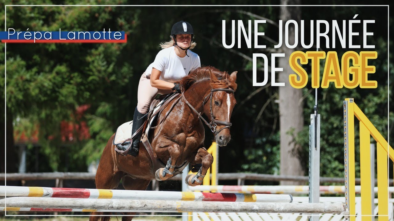 UNE JOURNÉE DANS MA PEAU EN STAGE POUR PRÉPARER LAMOTTE !