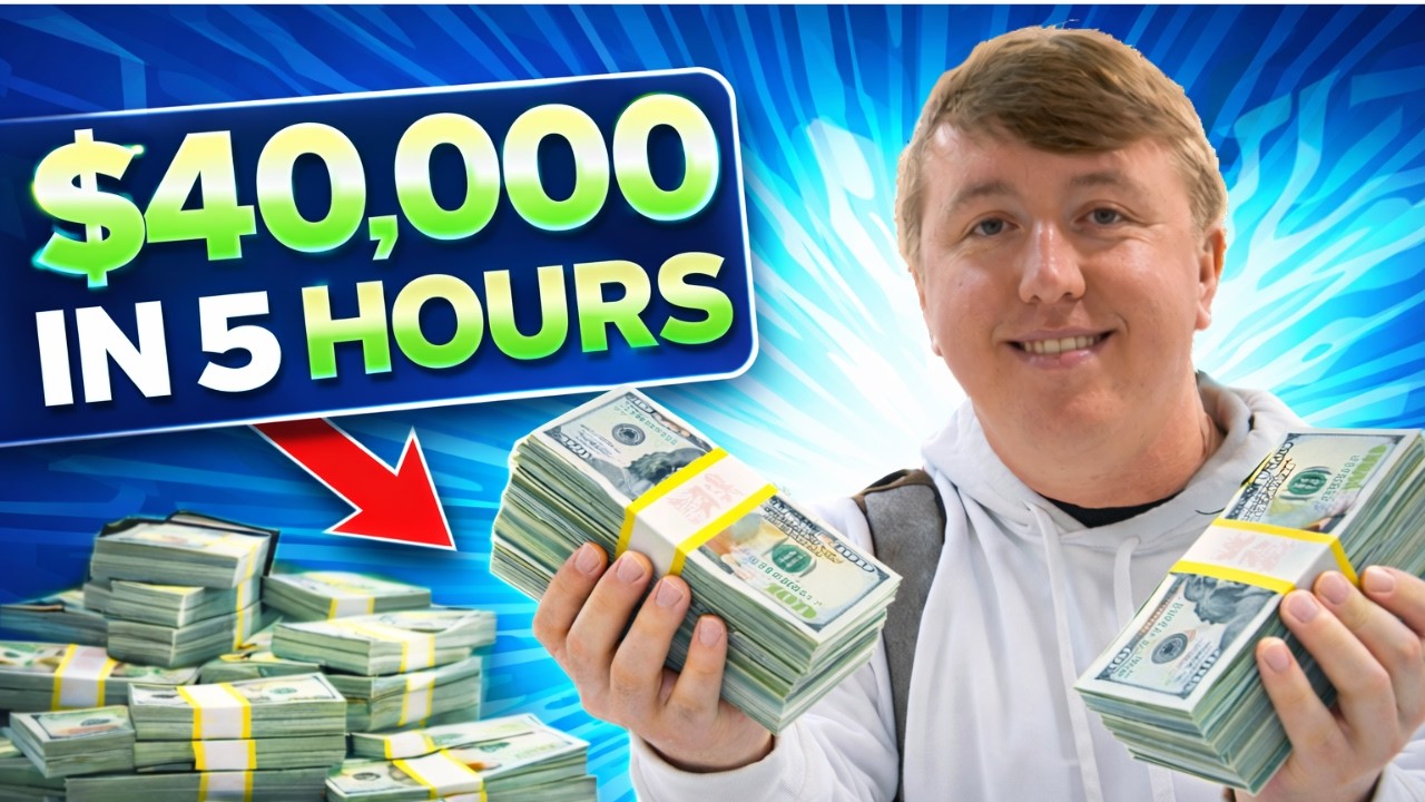 I SPENT $40,000 ON SPORTS CARDS IN JUST 5 HOURS 🤯 💰 