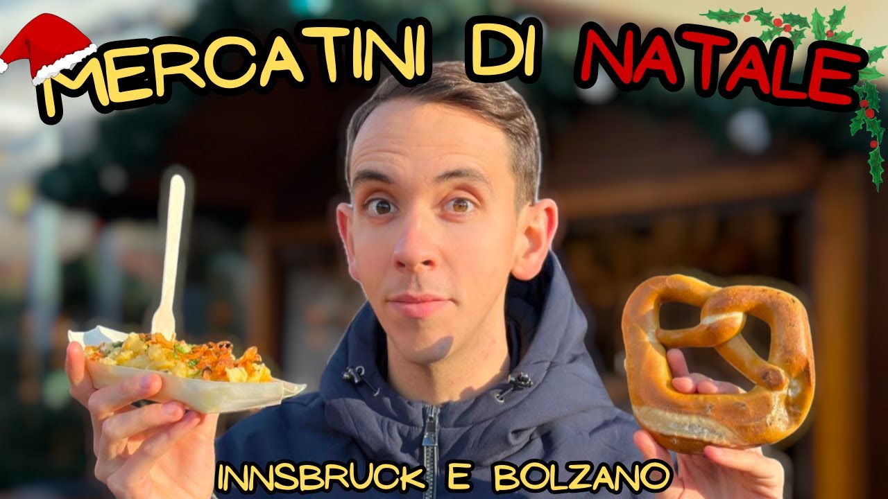 Cosa si MANGIA nei MERCATINI DI NATALE in Alto Adige? - SPECIALE NATALE