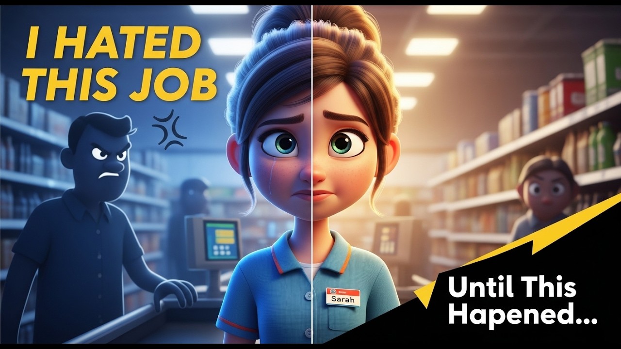 I Hated My Supermarket Job… Until This Happened | Slow English Story A2