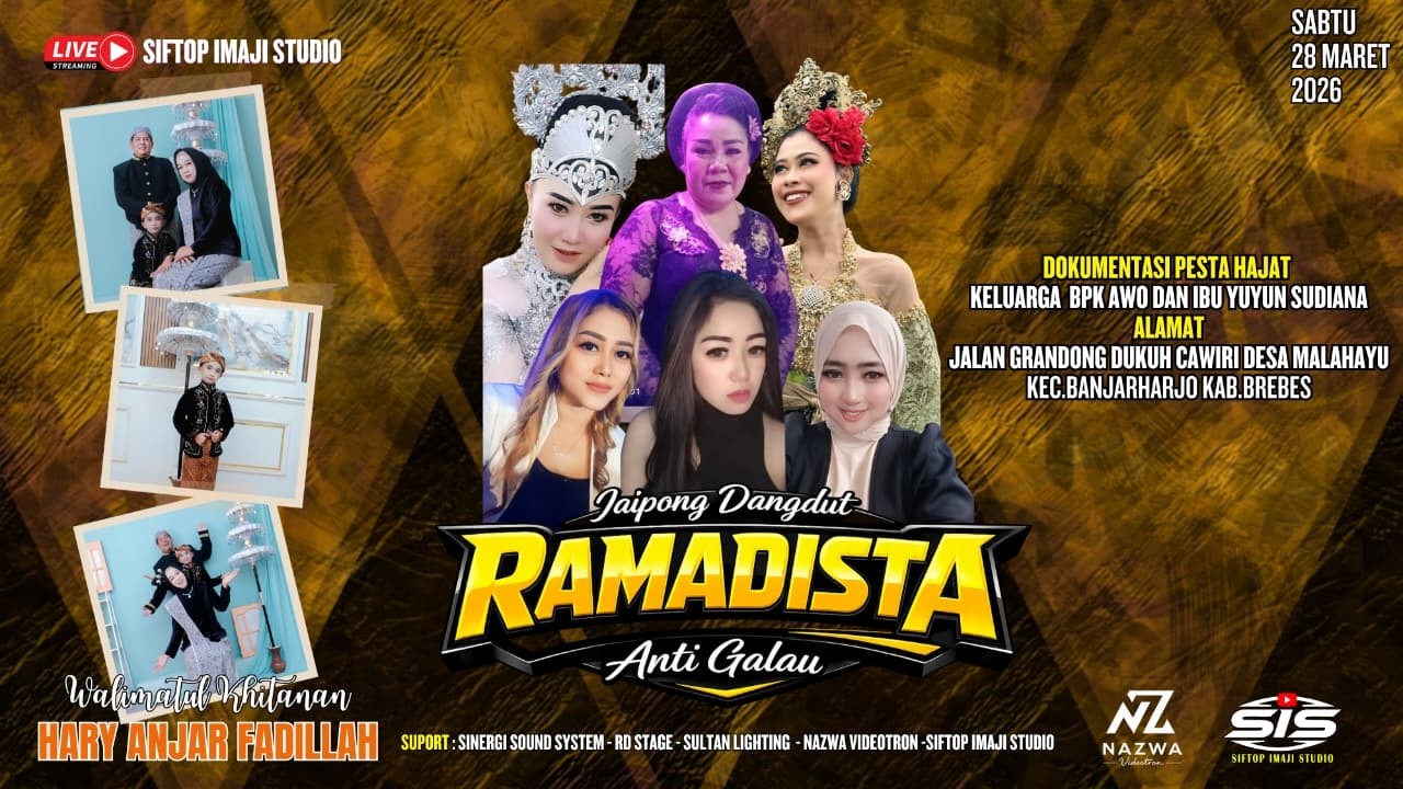 🔴LIVE RAMADISTA PongDUt Anti Galau | SIANG | Cawiri Malahayu Banjarharjo | Sabtu 28 Maret 2026