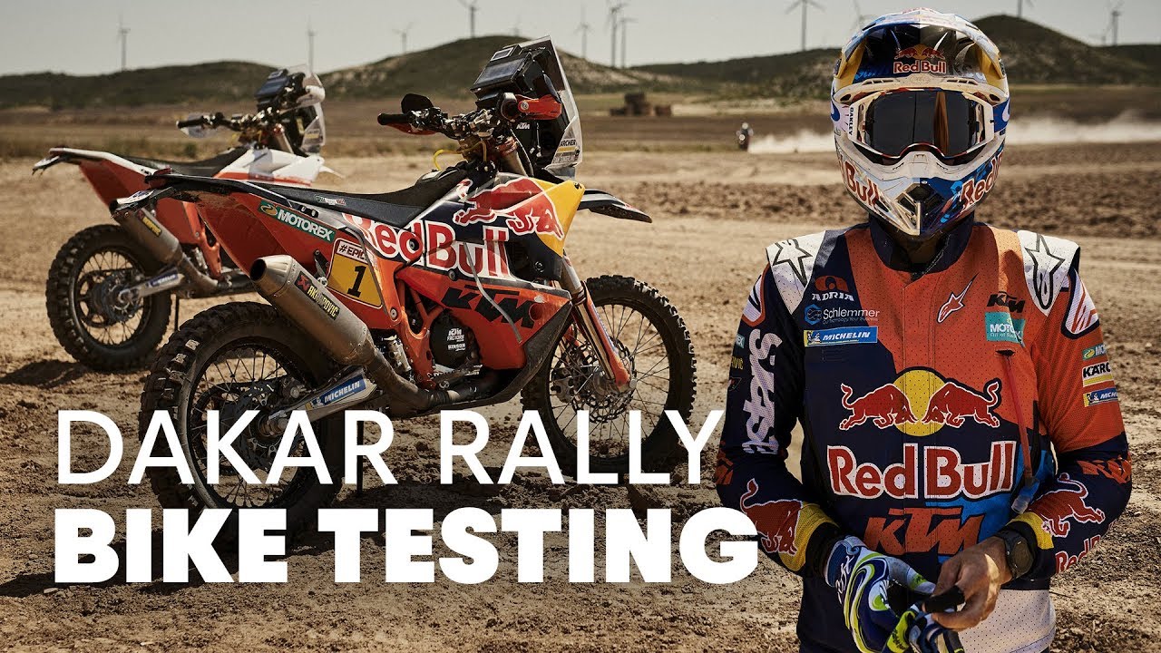 Testing the Dakar Bikes | Up Front With the KTM Rally Team Part 2