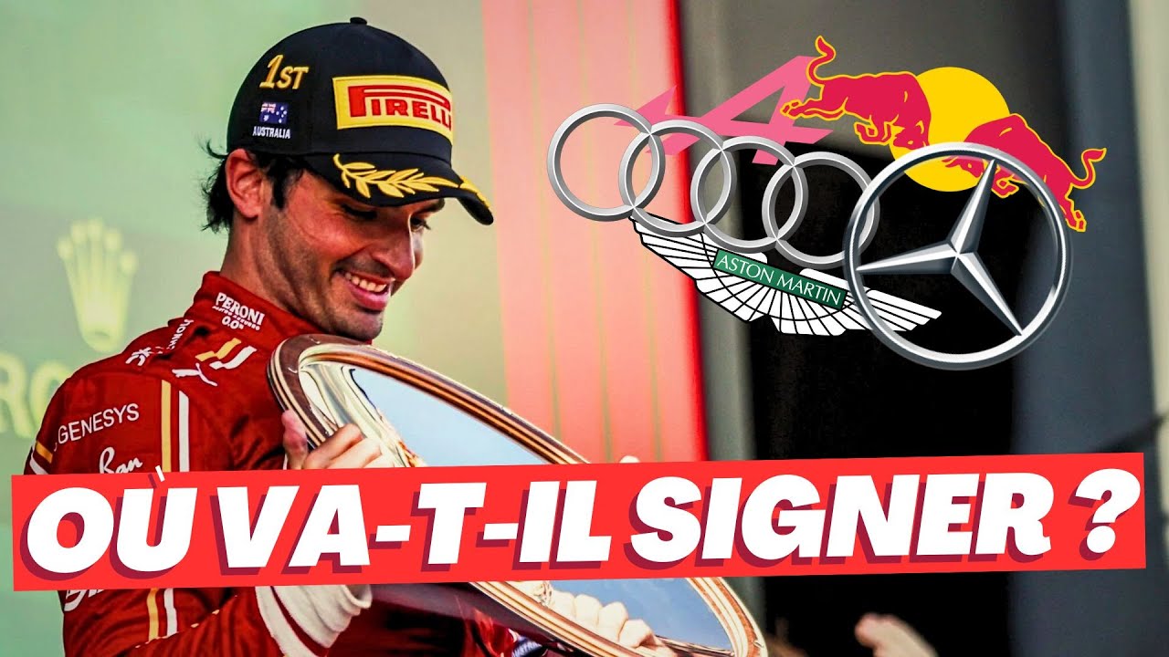 Audi, Mercedes, Aston... que doit faire CARLOS SAINZ ? ⚡️
