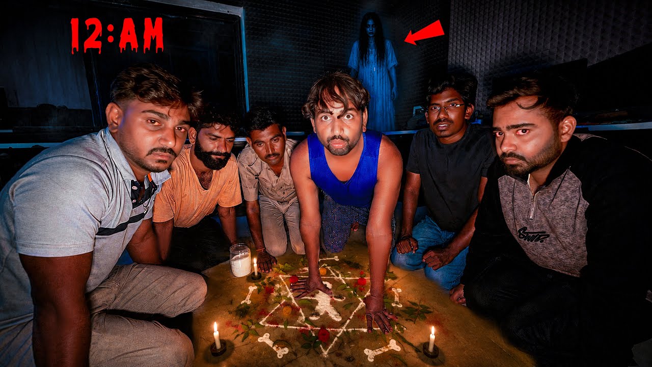 Calling Ghost At Night - सच में भूत आ गया | Midnight Man Ghost Challenge 😱