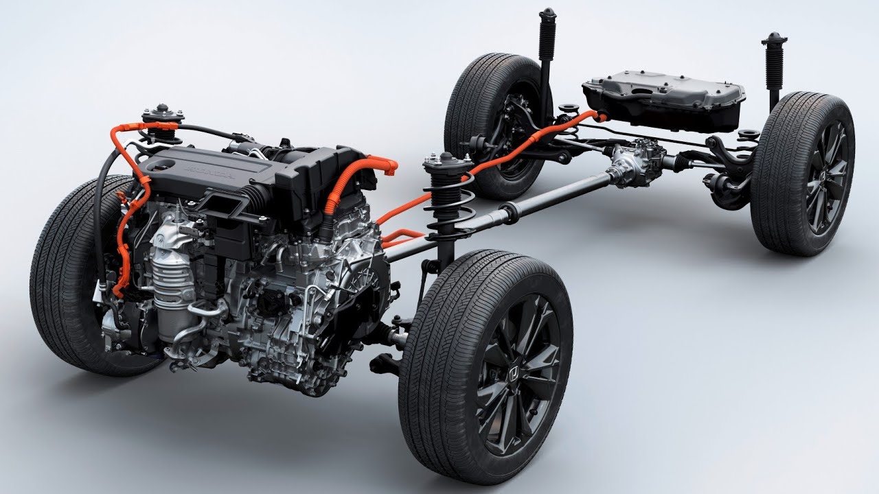 Двухмоторная гибридная система Honda 2023 года