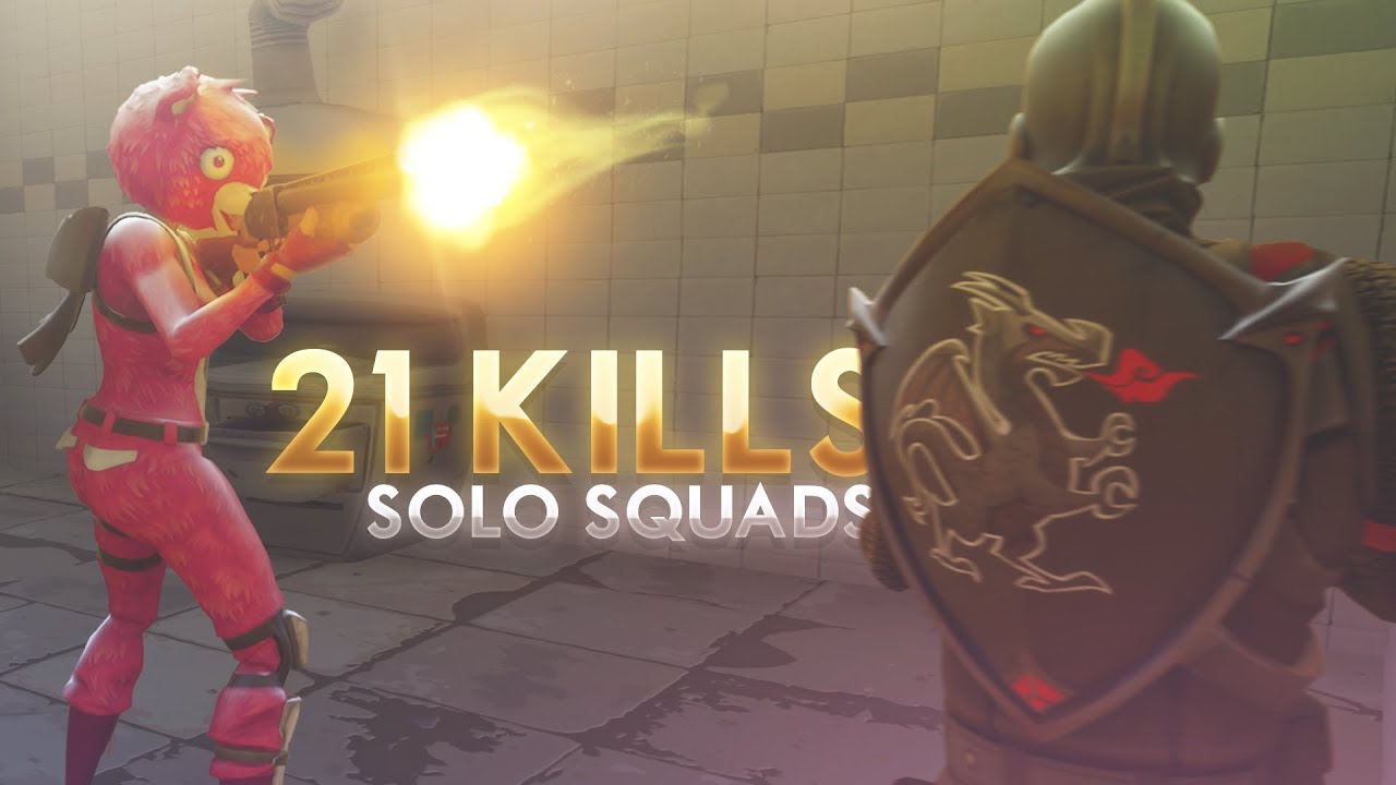 JAG F&Aring;R 13 KILLS P&Aring; 5 MIN! (SOLO VS SQUAD 21 KILLS) - FORTNITE P&Aring; SVENSKA