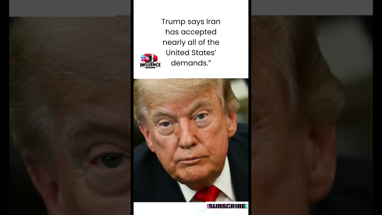 Trump Claims Iran Has Accepted 