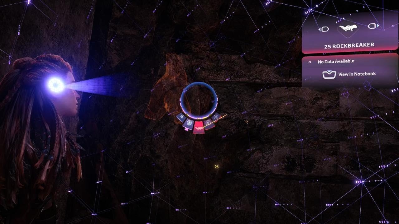 Horizon Forbidden West - [bug] - Breaking Even - Rockbreaker corpse inaccessible, stuck in wall 🙄