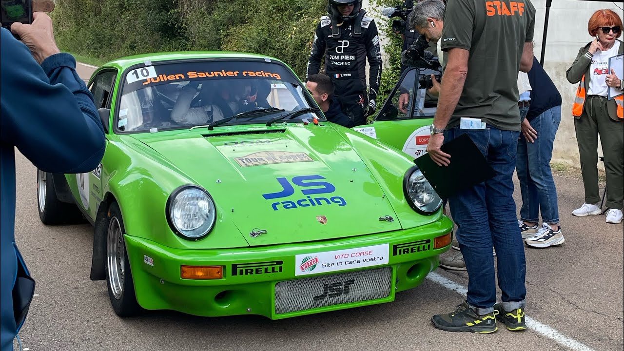 Tour de Corse Historique 2024 , Arrivée Étape 5 ES17 L'Ospedale / Palavese