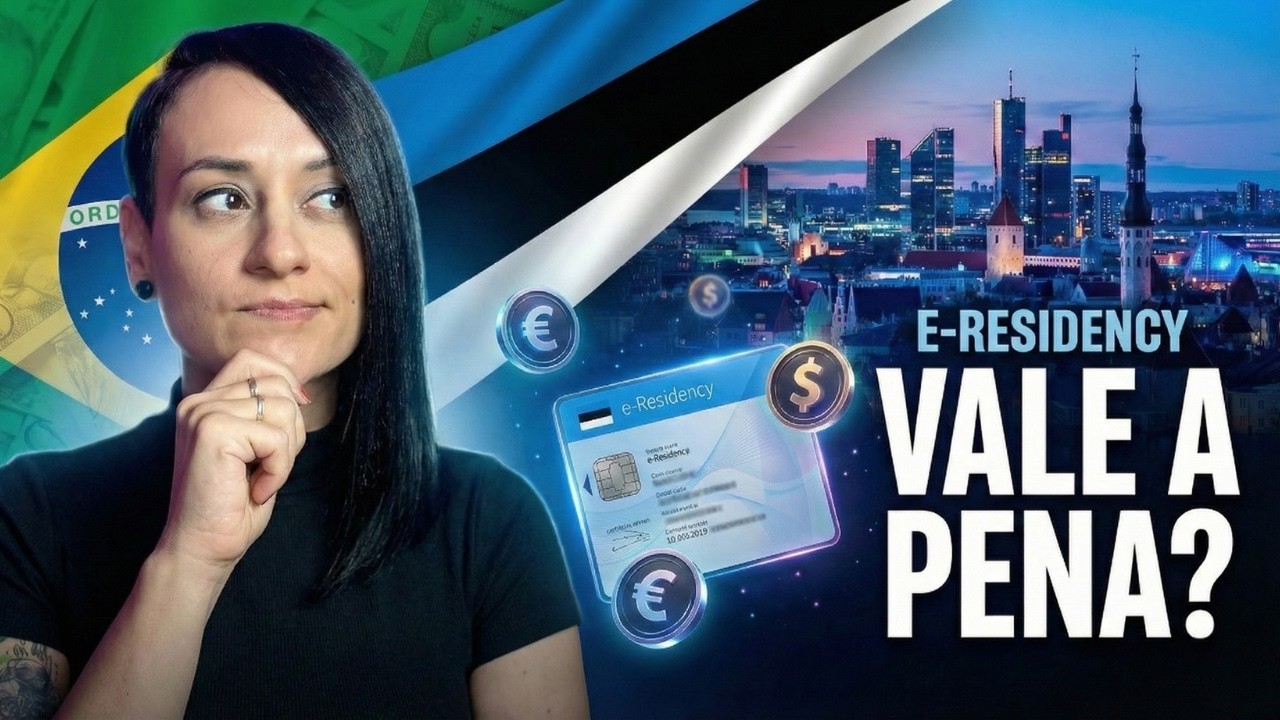 Como o e-Residency da Estônia permite ter uma empresa na Europa morando no Brasil