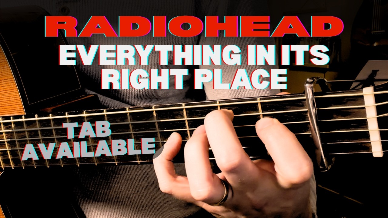 Radiohead on One Guitar (Everything in its Right Place - fingerstyle arrangement)