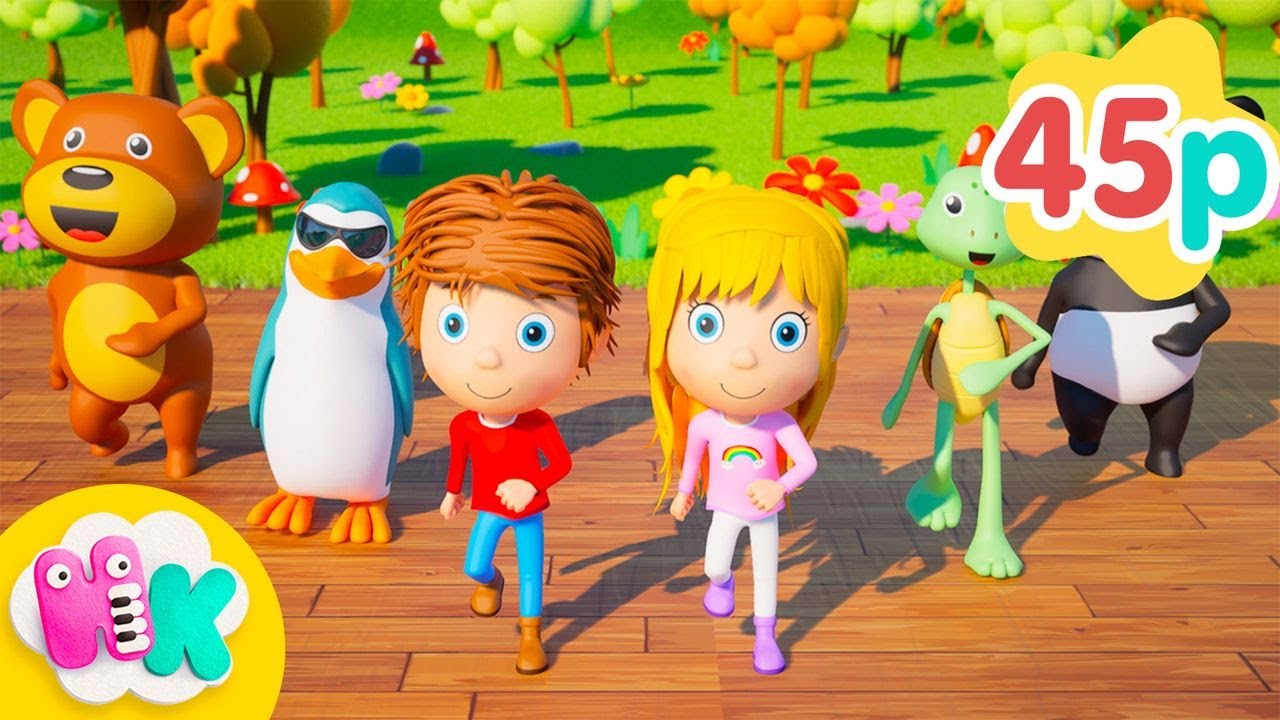 Számoljunk négyig! Tanulj meg számolni! 🔢 🎶 Számolás tanulása | Gyerekdalok | HeyKids Magyarul
