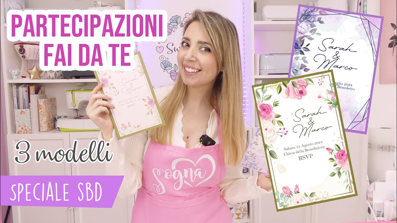 PARTECIPAZIONI fai da te: Plexiglass, Vellum e Coordinati - SPECIALE 🌟