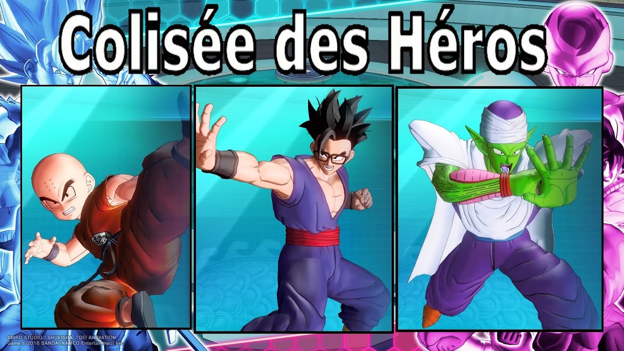 Colisée des Héros : Team DBS Super Hero VS DBS Broly | DRAGON BALL XENOVERSE 2