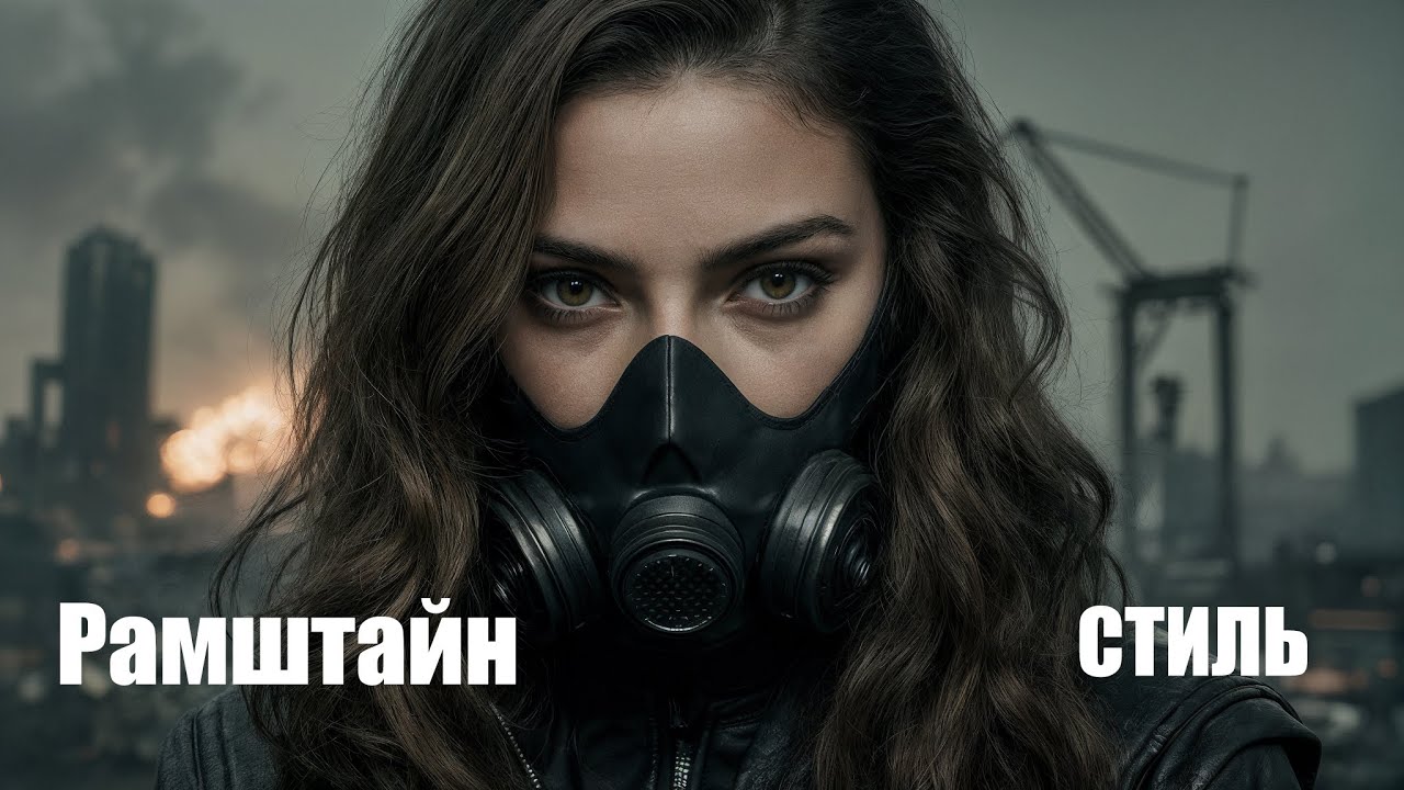 Rammstein Style | Pain in Black | Industrial Metal Video #metal #Industrial #рамштайнстиль