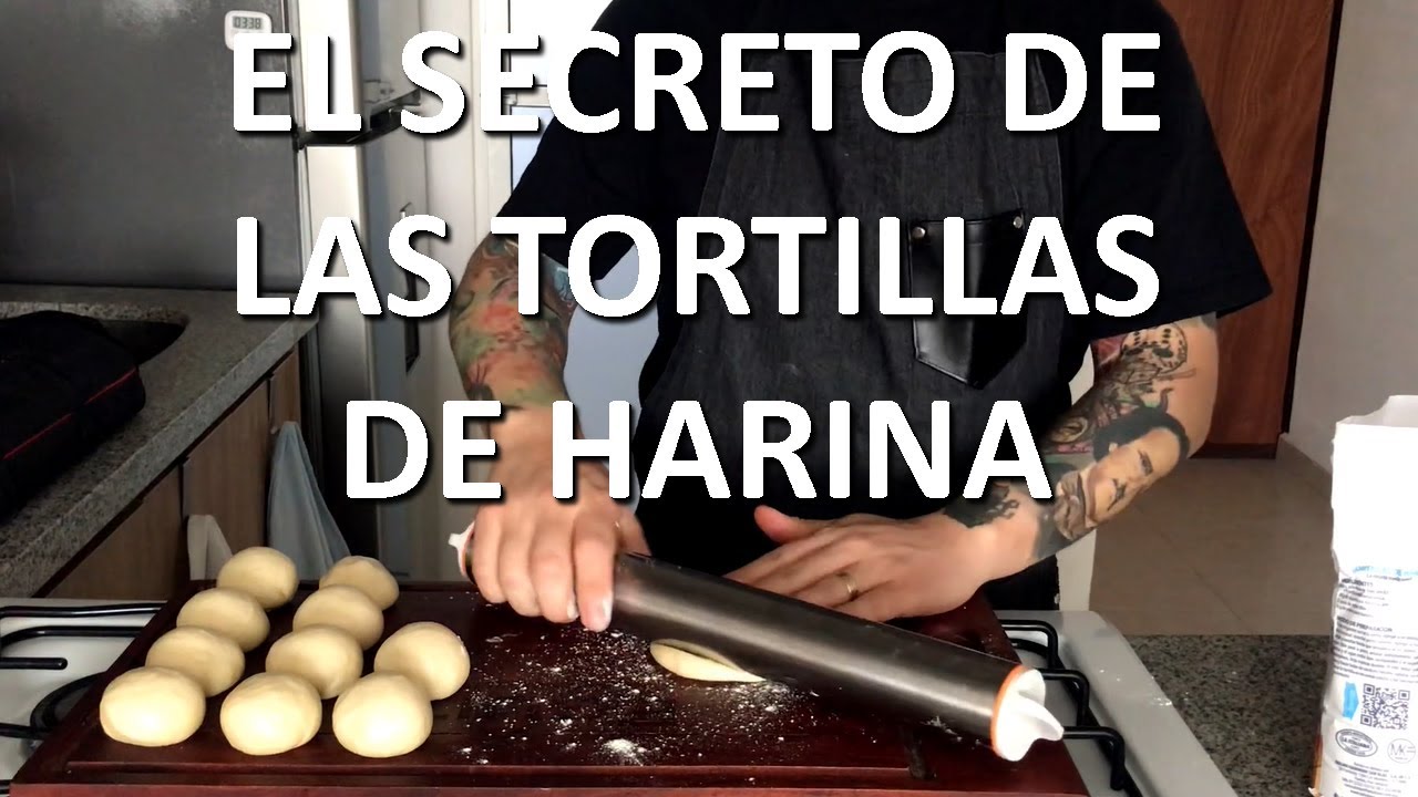Así Se Hacen Las Tortillas de Harina Caseras | #cocinamexicana #recetasfaciles #tortillasdeharina