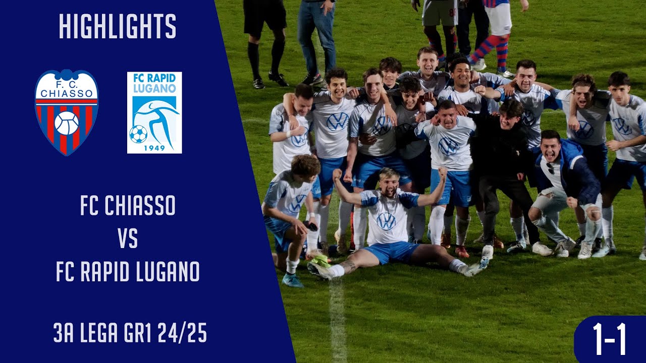 FC Chiasso VS FC Rapid Lugano (3a Lega GR1 24/25)