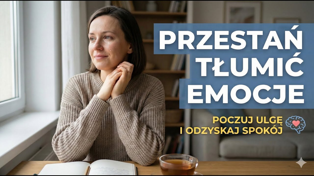 Ciągle tłumisz emocje? Zobacz, jak w końcu przestać.