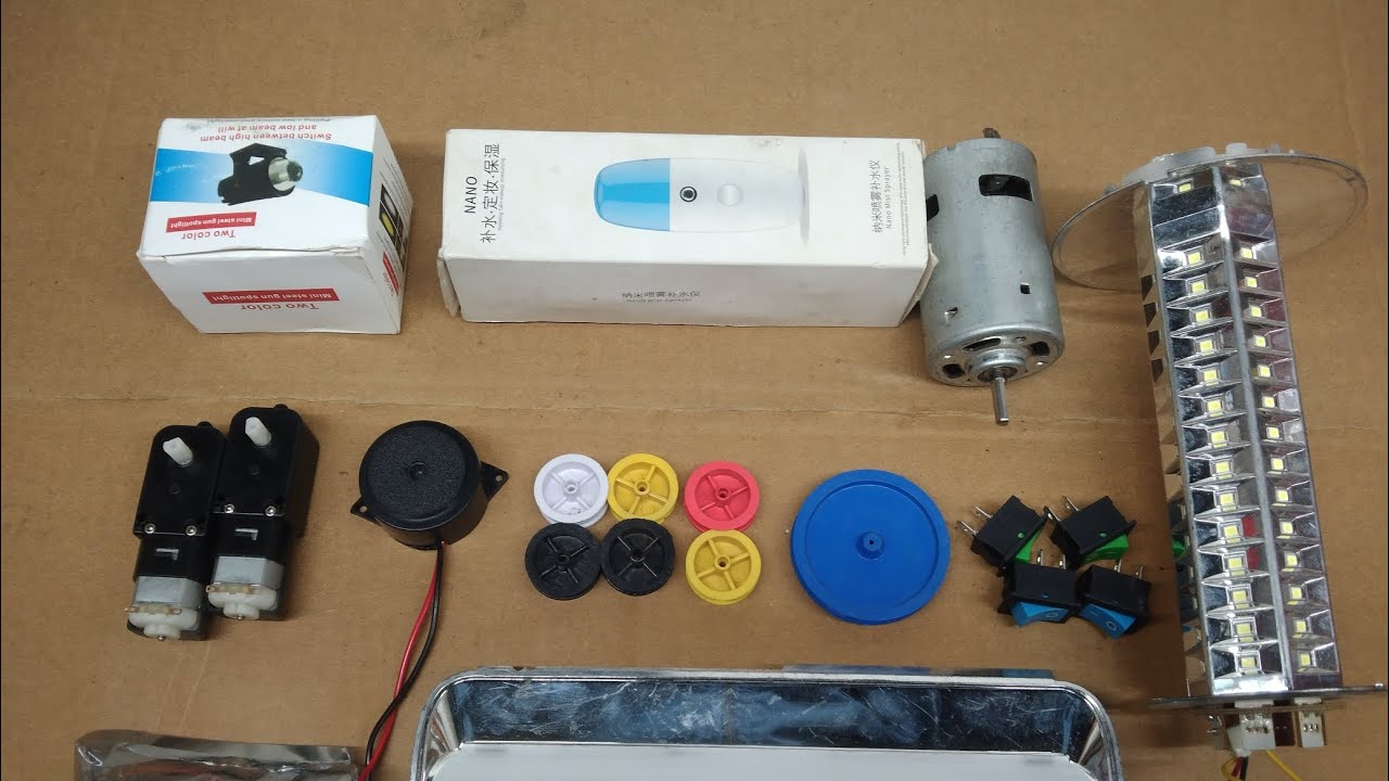 DC Motor Motor Pulley Metal Gear Motor Unique Unique Project Old Lajpat Rai Market