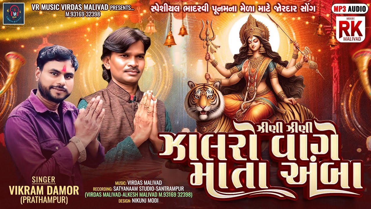 Zini Zini Zalaro Vage Mata Amba - New Ambe Maa Timli 2025 - Vikram Damor