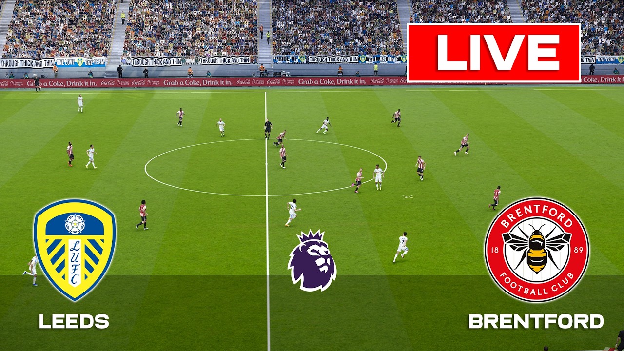 🔴LIVE: Leeds vs Brentford | Premier League| Full Match Streaming | PES 2021 Gameplay