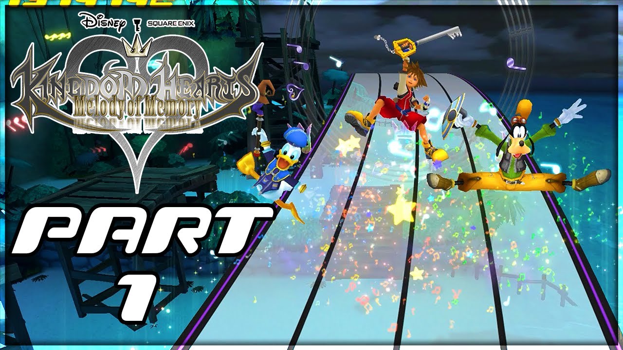 Kingdom Hearts: Melody of Memory Walkthrough PART 1 - Destiny Islands (PS4 PRO 1440p)