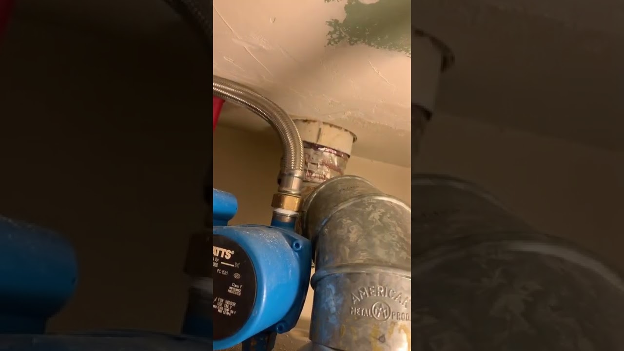 Noisy pipes.   No water running.