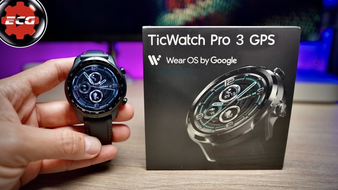 TicWatch Pro 3 GPS EL MEJOR  con Wear OS (dicen)