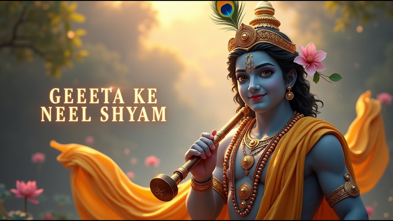 GEETA KE NEEL SHYAM | Krishna Devotional Song with Bhagavad Gita Shlokas | Peaceful Bhajan 2026