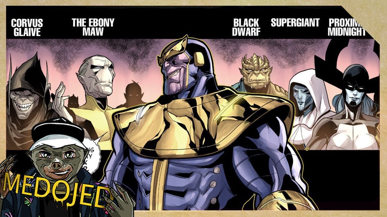 Black Order - Thanosova elitní jednotka pro Infinity War vysvětlena