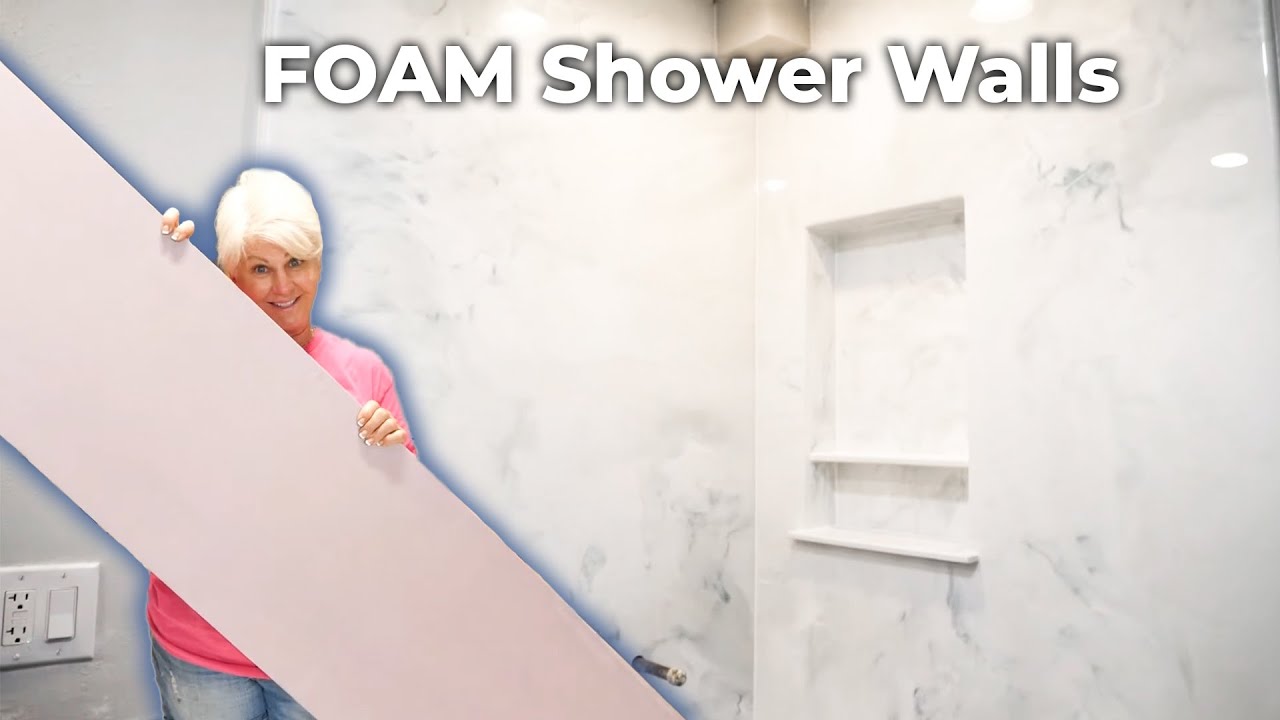 How to Install Foam Epoxy Shower Walls with @RK3 Designs