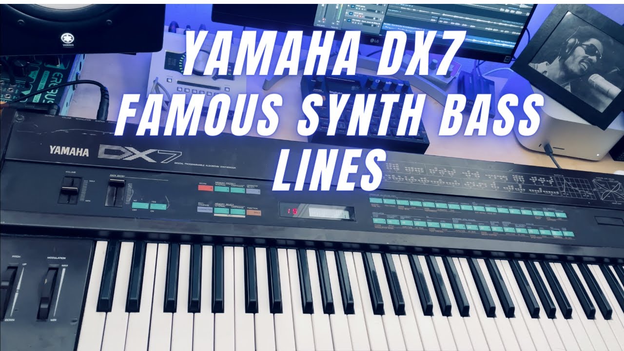 Yamaha DX7 10 Famous Synth Bass Lines