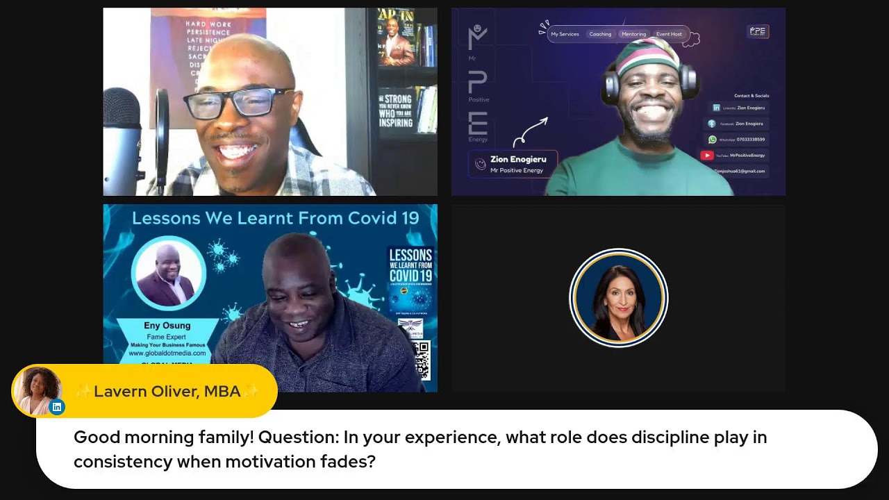 Consistency: How to show up when you don't feel like.