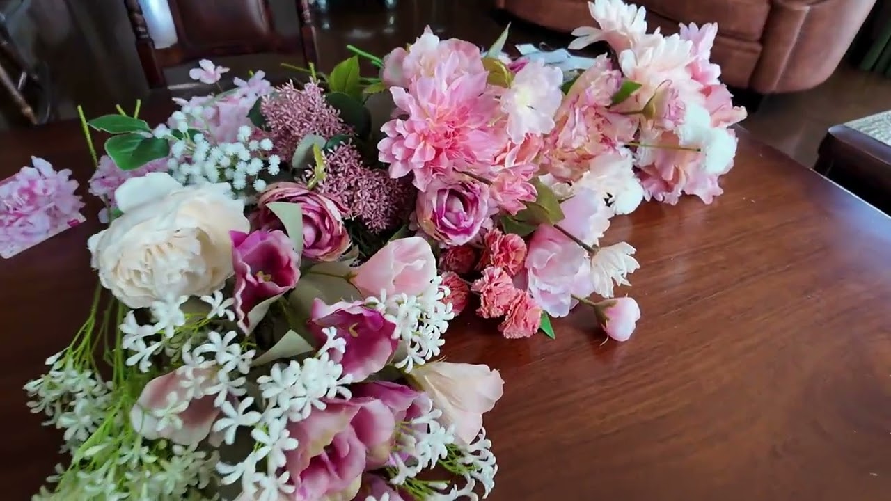 花束作りをジンバルカメラで撮影しました　#花に囲まれ #花束 #ジンバルカメラ