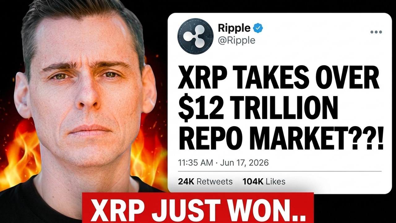 XRP ТОЛЬКО ЧТО ЗАХВАТИЛ РЫНОК РЕПО НА 12 ТРИЛЛИОНОВ ДОЛЛАРОВ!!!?? (''ЭТО ВСЁ XRP'')