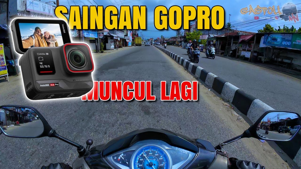 Insta360 Ace Pro bikin Gopro KETAR-KETIR ‼️ LUNCH with Bebeb | Daily Motovlog SupraX125 #56