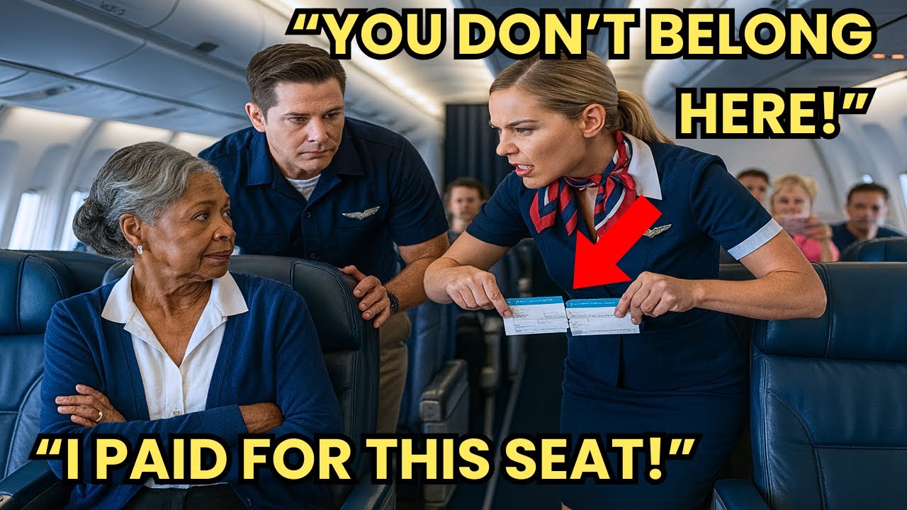 Black CEO’s Mother Denied First Class Seat — Then Froze When Her Son Said: “I Run This Airline”