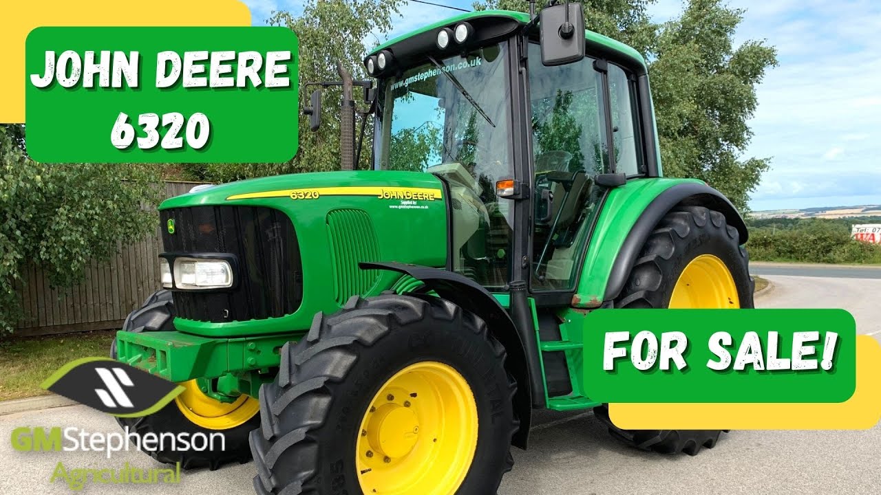 John Deere 6320 Tractor walk around video *FOR SALE*