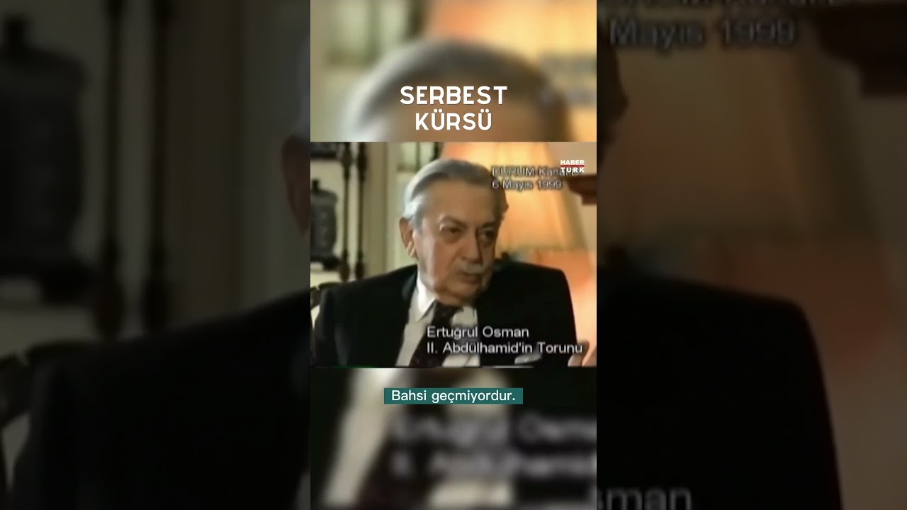 ABDÜLHAMİT İÇKİ İÇERDİ!!TORUNU ANLATIYOR!! ERTUĞRUL OSMANOĞLU!! 