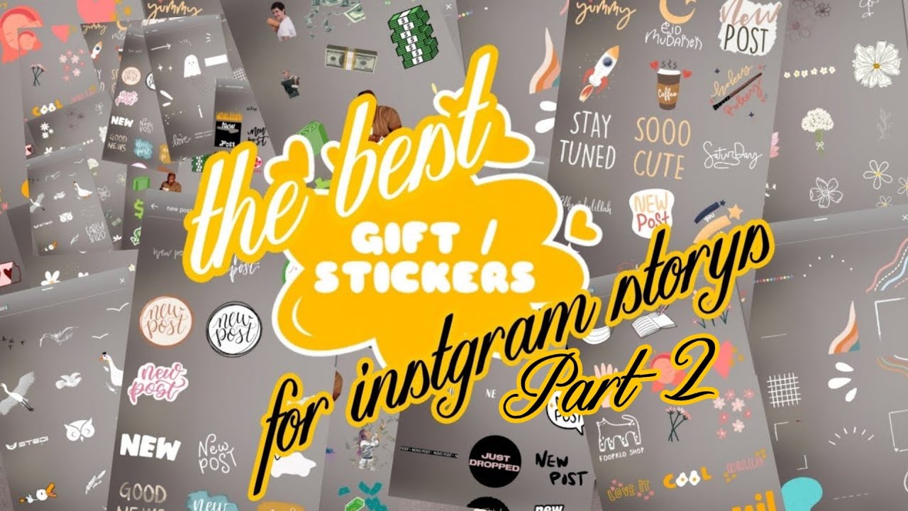 ♡ 10 COOL GIFS ON INSTAGRAM STORY 2021 ♡ || THE BEST GIFTS / STICKERS FOR INSTAGRAM STORIES ♡ | #2